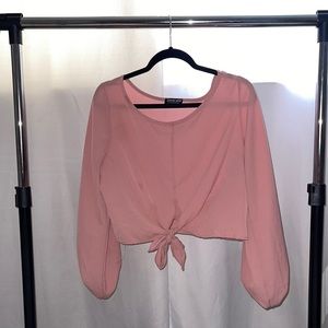 Fashion Nova Pink Top